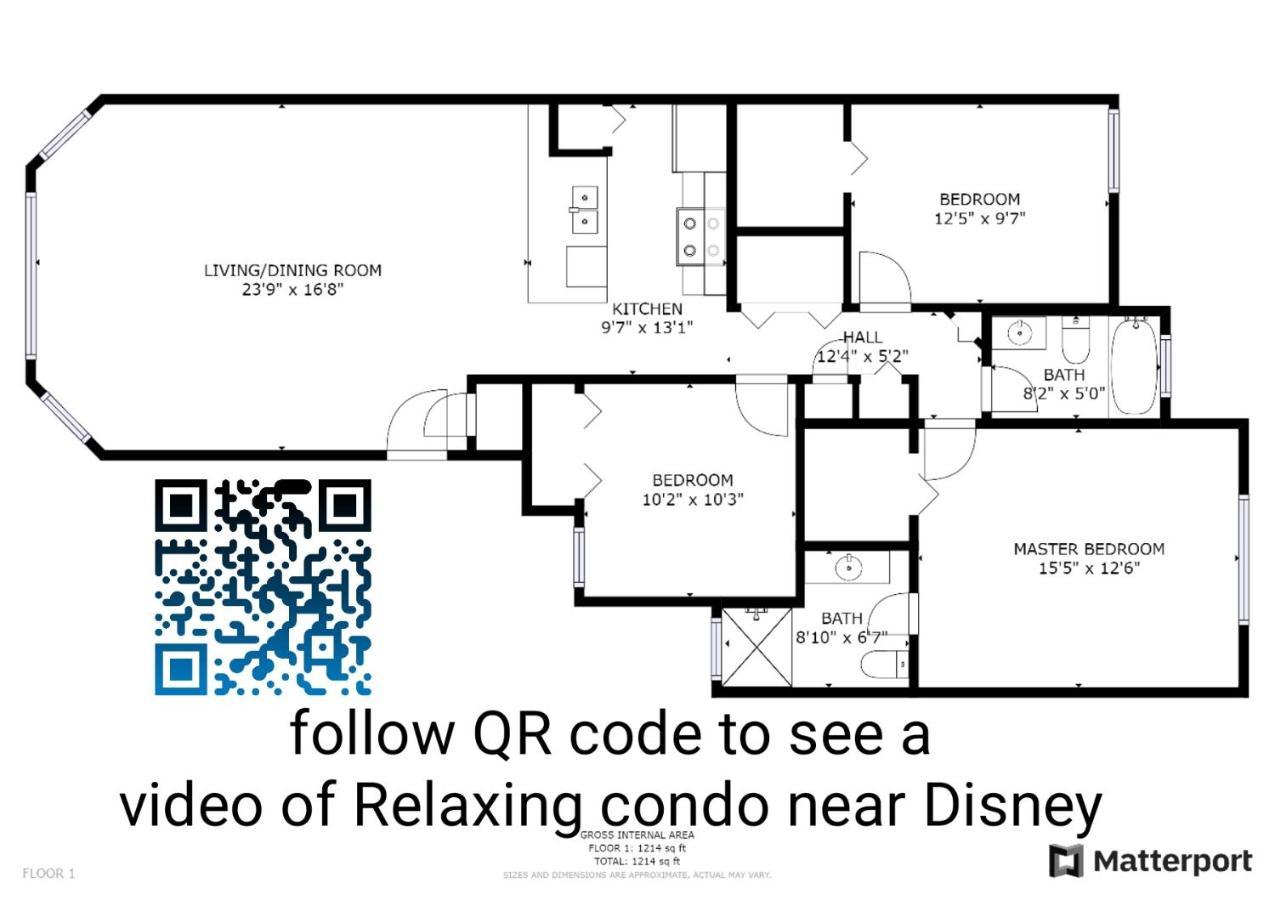 Beautiful Cozy Retreat Near Disney - Spacious Condo 키시미 외부 사진